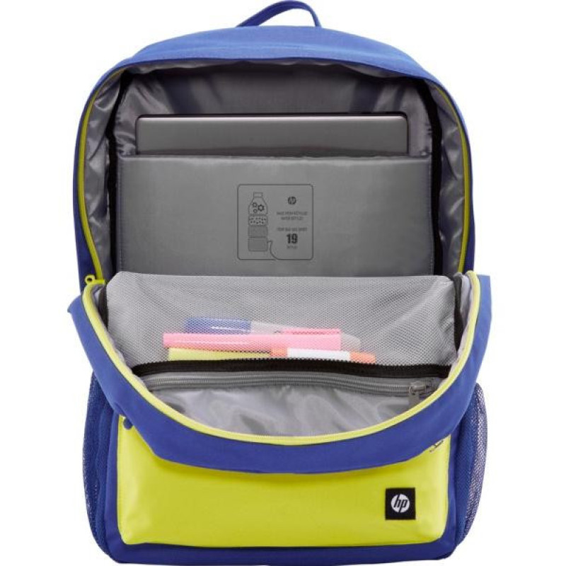 HP Рюкзак для ноутбука , Campus, 15.6", полиэстер, синий (7J596AA)