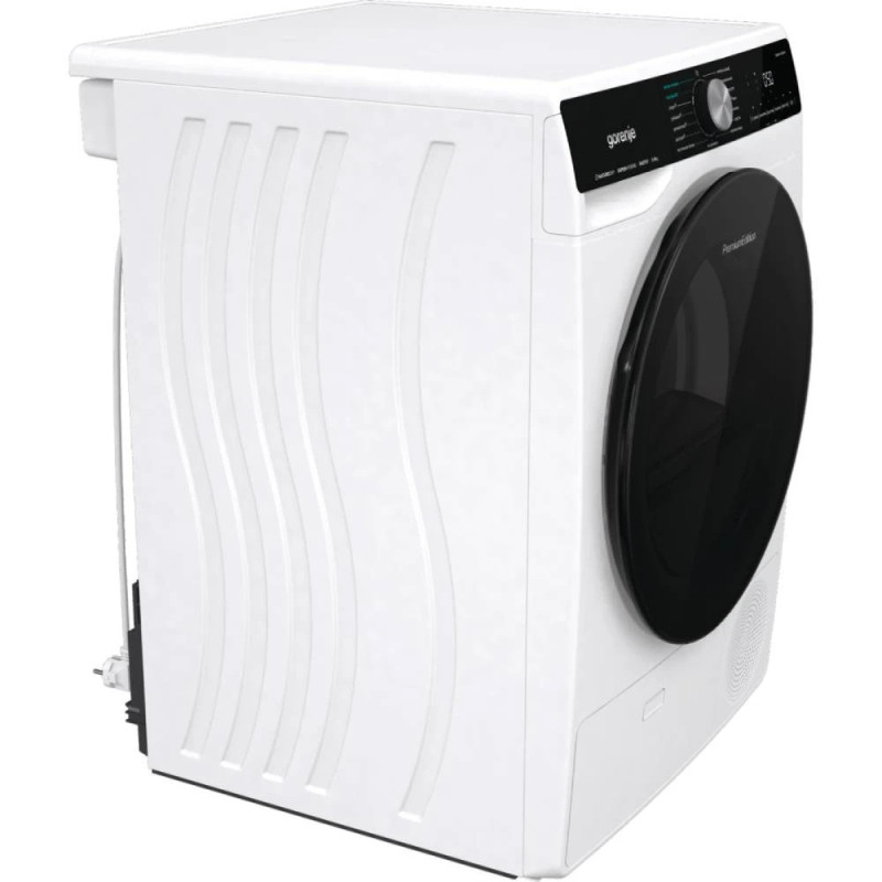 Gorenje Сушильная машина тепловой насос, 9кг, A++, 60см, дисплей, 15 программ, подсветка барабана, белый (DNS92)