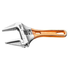 Neo Tools Adjustable wrench, forged, CrV, 139mm, working range 0-32mm (03-020)