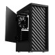 Zalman Computer case T7, without PSU, 1xUSB3.0, 2xUSB2.0, 1x120mm Black fan, Acrylic Side Window, ATX, Black