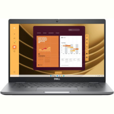 Ноутбук Dell Latitude 5350 (210-BLST-2407VDF); 13.3" FullHD (1920x1080) IPS LED матовый , Intel Core i7-1365U (1.8 - 5.2 ГГц) , RAM 16 ГБ , SSD 512 ГБ , Intel Iris Xe Graphics , без ОП , Wi-Fi , BT , веб-камера , Windows 11 Pro , 1.23 кг , серый , подсветка клавиатуры , сканер отпечатков пальцев