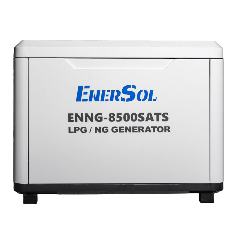 EnerSol Генератор газовий ENNG-8500SATS, 230В, 8.0-8.5кВт, електростартер, 160.0кг
