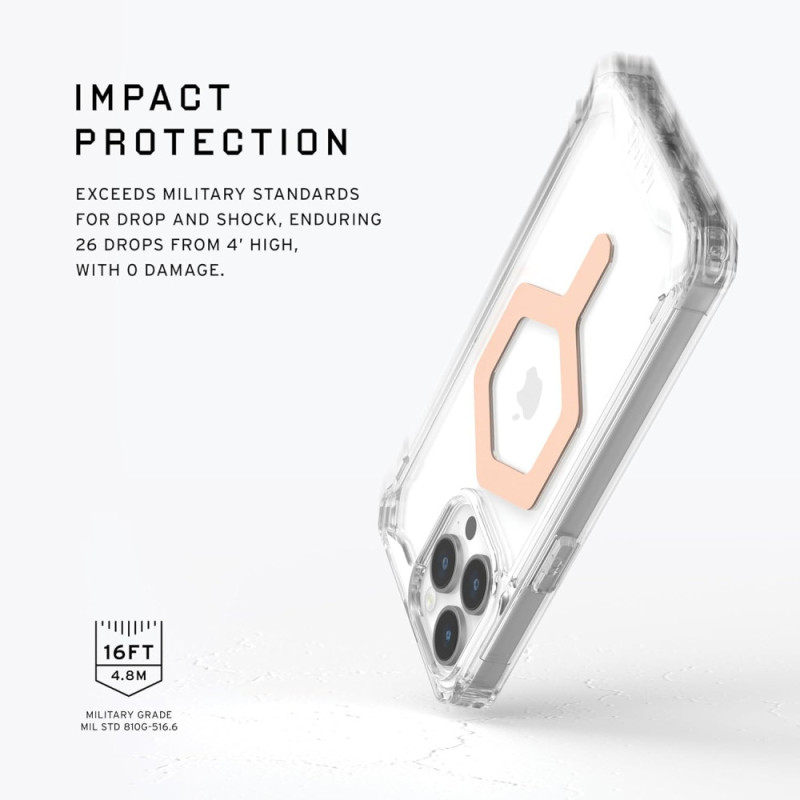 UAG Apple iPhone 15 Pro Plyo Max Magsafe, Ice/Gold (114305114348)