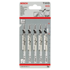 Bosch Saw blade for jigsaw for wood T101D, 5pcs (2.608.630.032)