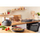 Tefal Cookware set Ingenio Mineralia Force, replaceable handle, 3items, aluminum, bakelite, gray (L3969102)