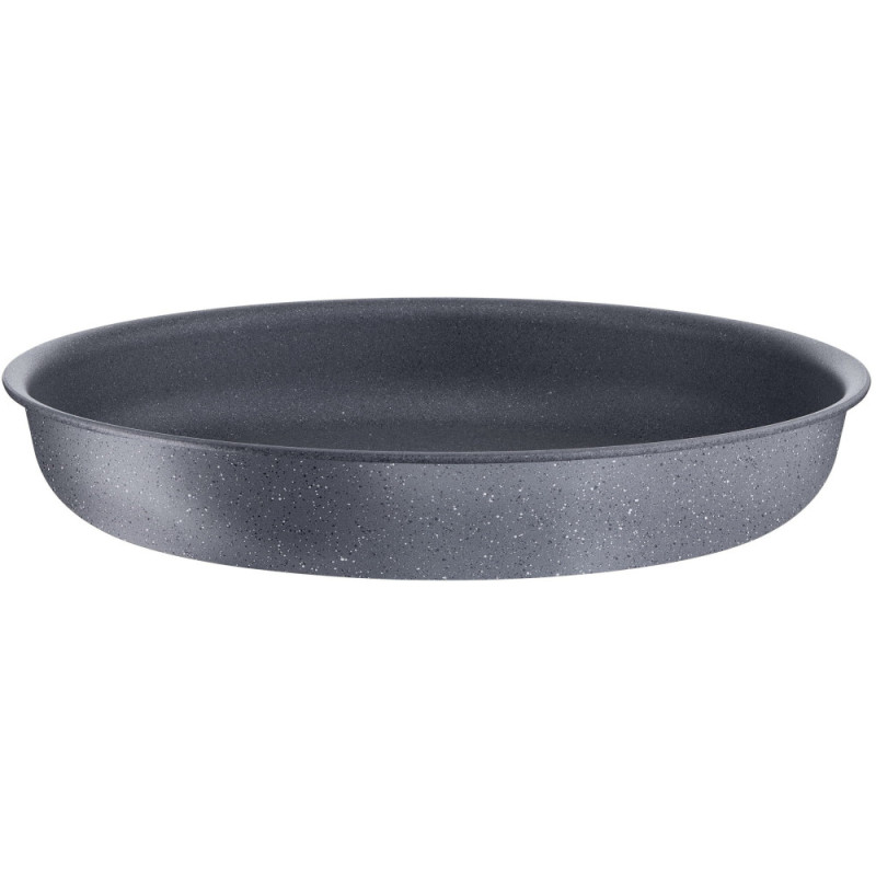 Tefal Cookware set Ingenio Mineralia Force, replaceable handle, 3items, aluminum, bakelite, gray (L3969102)