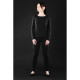 2E Tactical Women's Heated Thermal Underwear eFiber for Women Black, size S (2E-HUEFWS-BK)