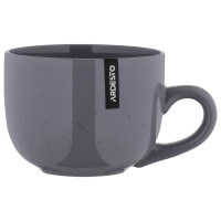 ARDESTO Чашка Bagheria, 480 мл, Grey, керамика (AR2648GREY)
