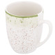 ARDESTO Mug Siena, 360ml, porcelain, white-green (AR2936SWG)