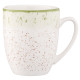 ARDESTO Mug Siena, 360ml, porcelain, white-green (AR2936SWG)
