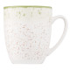 ARDESTO Mug Siena, 360ml, porcelain, white-green (AR2936SWG)