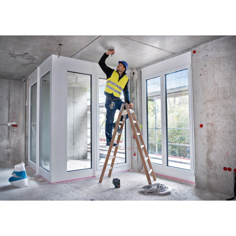 Bosch Нивелир лазерный Professional GCL 2-50 G, до 15 м, ± 0.3 мм/м, с штативом BT 150, держателем RM 10, чехлом, мишенью, 0.58 кг (0.601.066.M01)