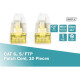 Digitus Патч-корд CAT 6a S-FTP, 0,5м, AWG 26/7, Cu, LSZH, серый, 10шт. (DK-1644-A-005-10)