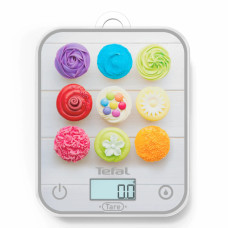 Tefal scales Optiss Cake Pops, 5кг, AAAx2 included, silver (BC50D4V0)