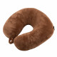 ARDESTO Zip & Flip Neck pillow Travel Сute Dog 30х30cm, polystyrene beads, brown (ART3035NEP)