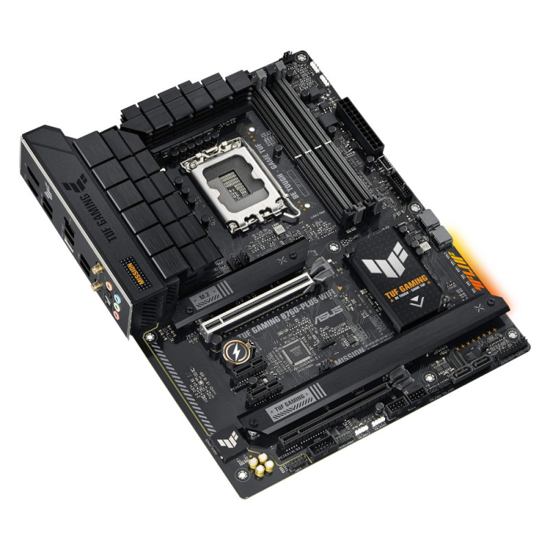 ASUS TUF GAMING B760-PLUS WIFI s1700 B760 4xDDR5 M.2 HDMI DP Wi-Fi BT ATX (90MB1ER0-M1EAY0)