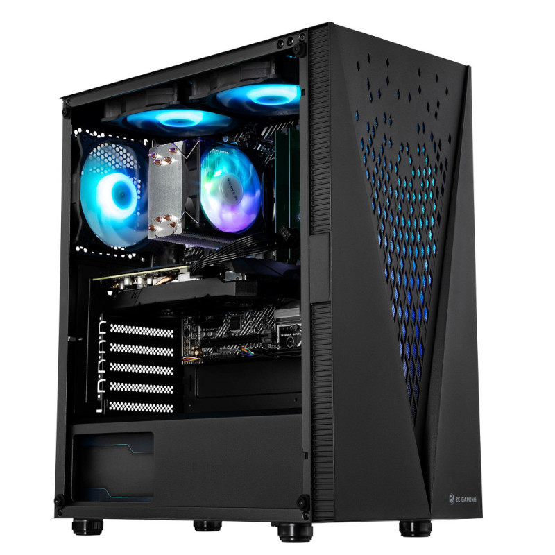 2E Gaming Комп’ютер персональний 2E Complex Gaming Intel i5-10400F/B460/16/480F+1000/NVD3060-12/FreeDos/G2055/500W