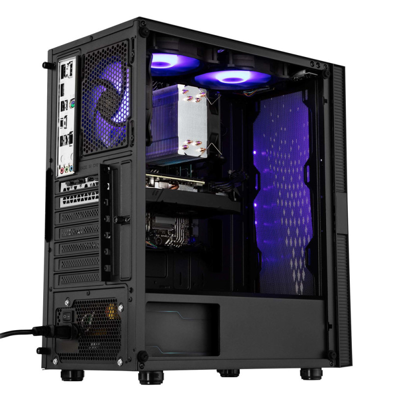 2E Gaming Комп’ютер персональний 2E Complex Gaming Intel i5-10400F/B460/16/480F+1000/NVD3060-12/FreeDos/G2055/500W