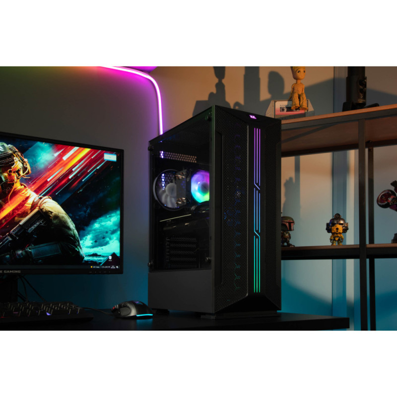 2E ПК 2E Complex Gaming Intel i5-13400F/H610/16/512F+1000/NVD3060-8/FreeDos/GH1/500W (2E-9191)