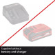 Компресор Einhell CE-CC 18/23 D Li - Solo, 18V, 12 l/min, 11 bar (без АКБ та ЗП) (2071025)