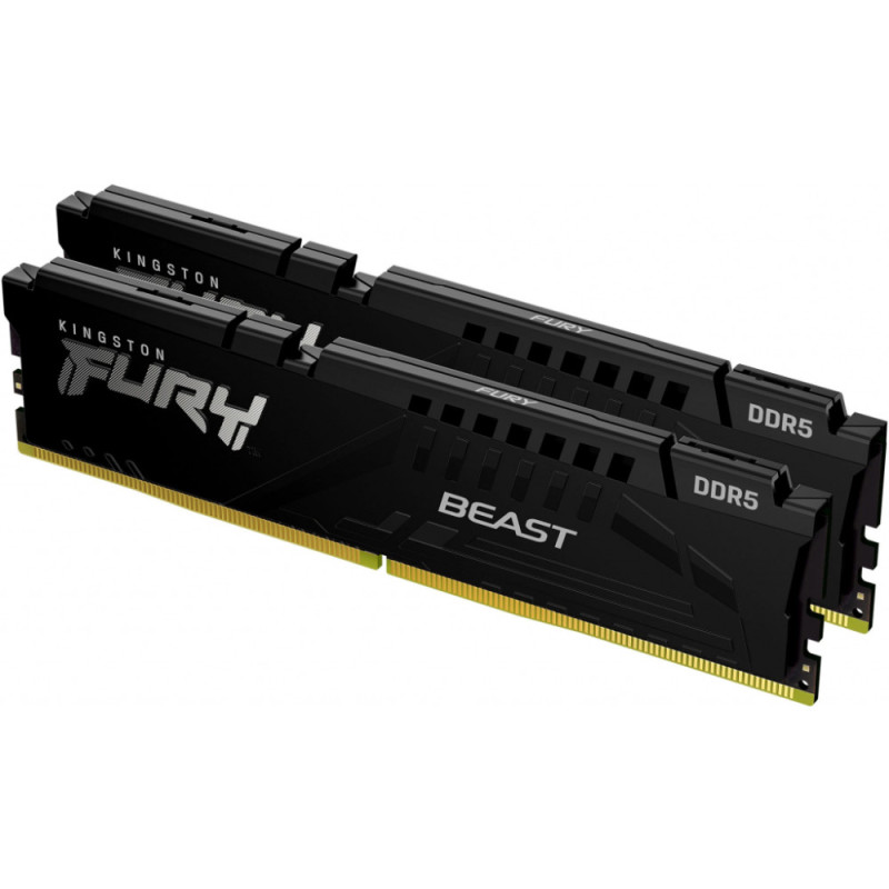 Kingston Memory DDR5 16GB 4800 FURY Beast Black
