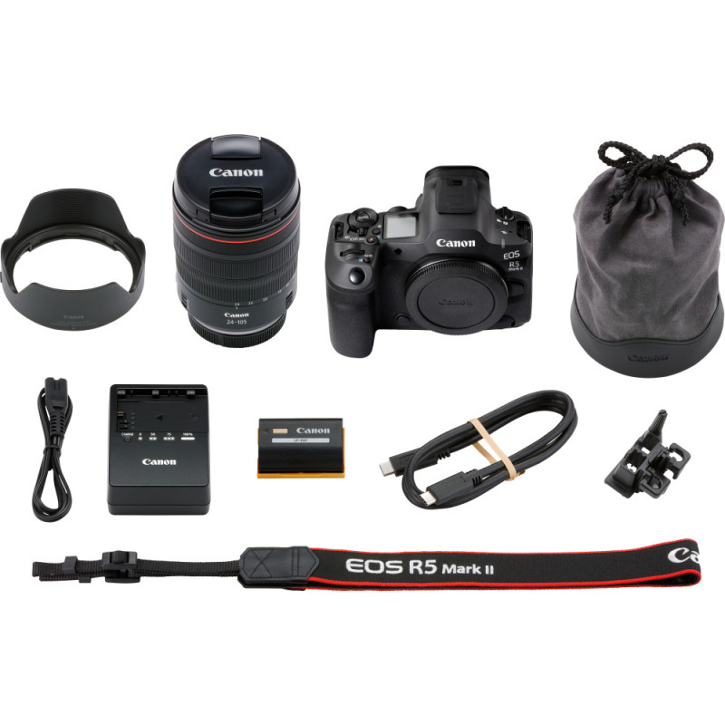 Canon Цифровая фотокамера EOS R5 Mark II 5GHz+24105USM (6536C029)