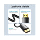 Кабель мультимедийный DisplayPort M to HDMI M 1.8m 4K40Hz black Vention (HFOBAC)