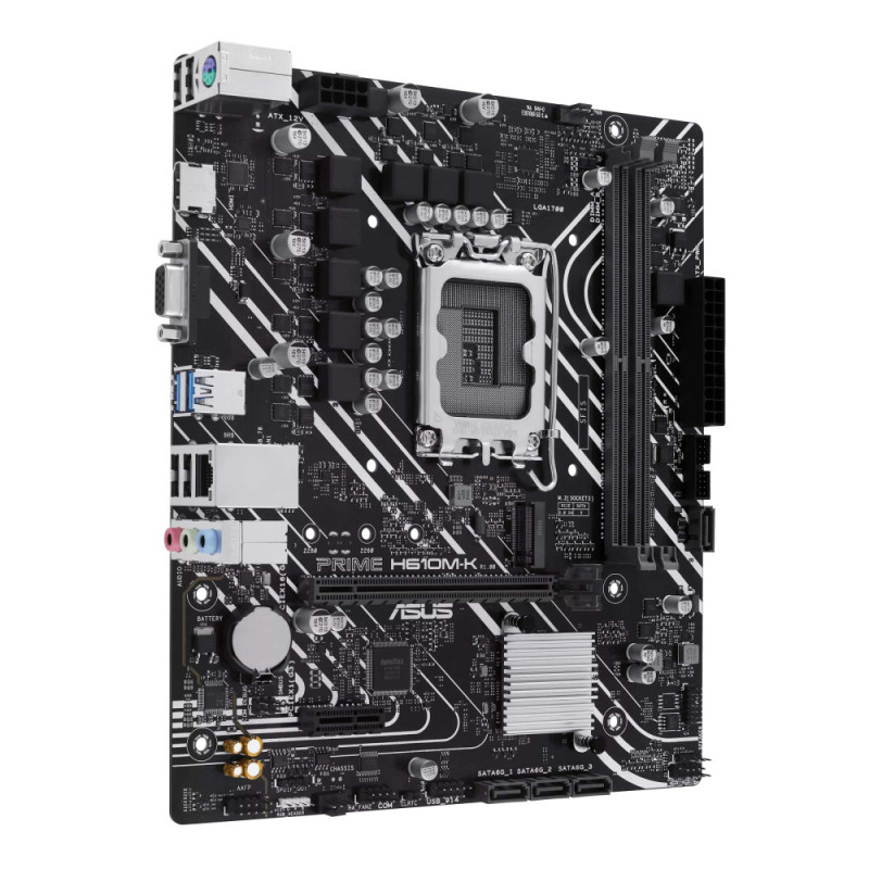 ASUS Motherboard PRIME H610M-K s1700 H610 2xDDR5 M.2 HDMI D-Sub mATX (90MB1GA0-M0EAY0)