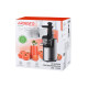 ARDESTO auger juicer, 200W, bowl-0.6L, cake-0.6L, plastic/iron, silver-black (JEG-1330S)