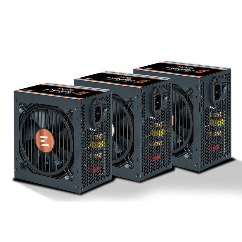 Zalman PSU Gigamax 3 (850W) 88% 80+ Bronze 120mm 1xMB 24pin(20+4) 2xCPU (8pin(4+4)+8pin) 3xMolex 6xSATA 4xPCIe 8pin(6+2) 1x12VHPWR Semi Modular (ZM850-GV3)