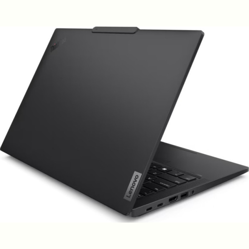 Ноутбук Lenovo ThinkPad T14 Gen 5 (21MMS11300); 14" WUXGA (1920x1200) IPS LED матовый , Intel Core Ultra 5 125U (1.3 - 4.3 ГГц) , RAM 32 ГБ (Max 64 ГБ) , SSD 1 ТБ , Intel Graphics , без ОП , LAN , Wi-Fi , BT , веб-камера , Без ОС , MIL-STD-810H , TPM , металл,пластик , 1.38 кг , черный , подсветка клавиатуры , сканер отпечатков пальцев