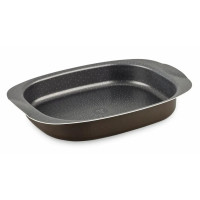Tefal Форма для запікання Success, овальна, 24х36см, алюміній, чорний (J1601502)