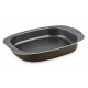 Tefal Success baking dish, oval, 24x36cm, aluminum, black (J1601502)