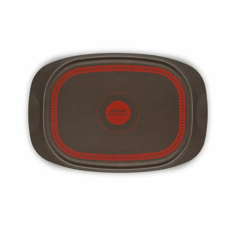 Tefal Success baking dish, oval, 24x36cm, aluminum, black (J1601502)