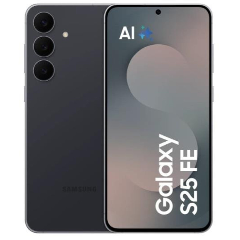 Samsung Смартфон Samsung Galaxy S25 FE 5G (S731) 6.7' 8/512ГБ, 2SIM, 4900мА•год, чорний глибокий (SM-S731BZKIEUC)