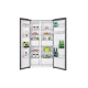 TCL Refrigerator SBS, 177х63х92sm, ref-322l, freez.-156l, 2doors, A++, NF, inv, display ext, fresh zone, dispenser, inox (RP503SXE1UA)
