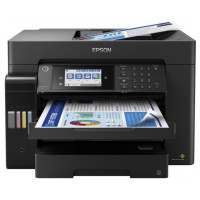 Epson All-In-One ink color A3 EcoTank L15160 32_32 ppm Fax ADF Duplex USB Ethernet Wi-Fi 4 inks Pigment (C11CH71404)