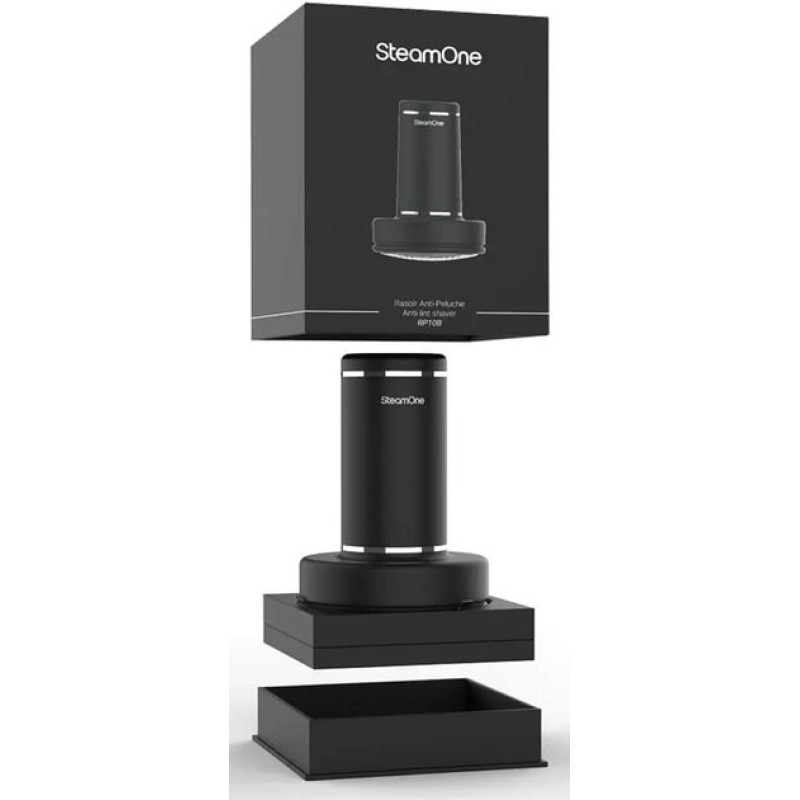 SteamOne Lint Remover 9000rpm, large blade area, battery 600 mAh, black