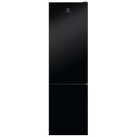 Electrolux Холодильник с нижн. мороз., холод.отд.-244л, мороз.отд.-94л, А+, NF, инв., диспл внутр., зона св-ти, черный+стекло (RNT7ME34K1)