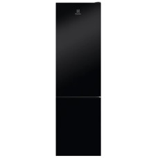 Electrolux Холодильник з нижн. мороз.,  холод.відд.-244л, мороз.відд.-94л, А+, NF, інв., диспл внутр., зона св-ті, чорний+скло (RNT7ME34K1)