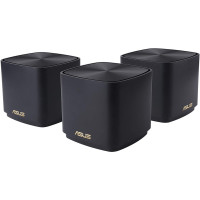 ASUS ZenWiFi XD4 3PK black AX1800 1xGE LAN 1x1GE WAN WPA3 OFDMA MESH (90IG05N0-MO3RH0)