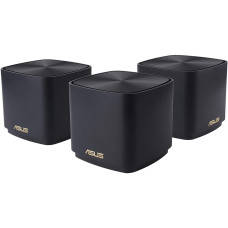 ASUS Система WiFi-Mesh ZenWiFi XD4 AX1800, 1xGE LAN, 1xGE WAN, 3мод, черный (90IG05N0-MO3RH0)