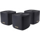 ASUS ZenWiFi XD4 3PK black AX1800 1xGE LAN 1x1GE WAN WPA3 OFDMA MESH (90IG05N0-MO3RH0)