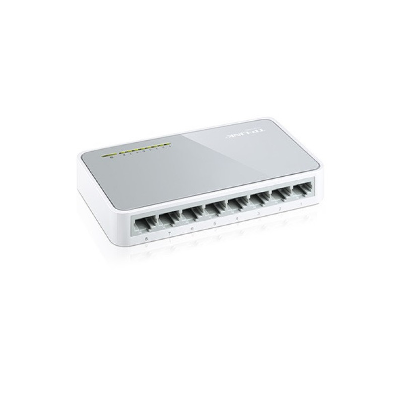 TP-Link Комутатор TL-SF1008D 8xFE некерований