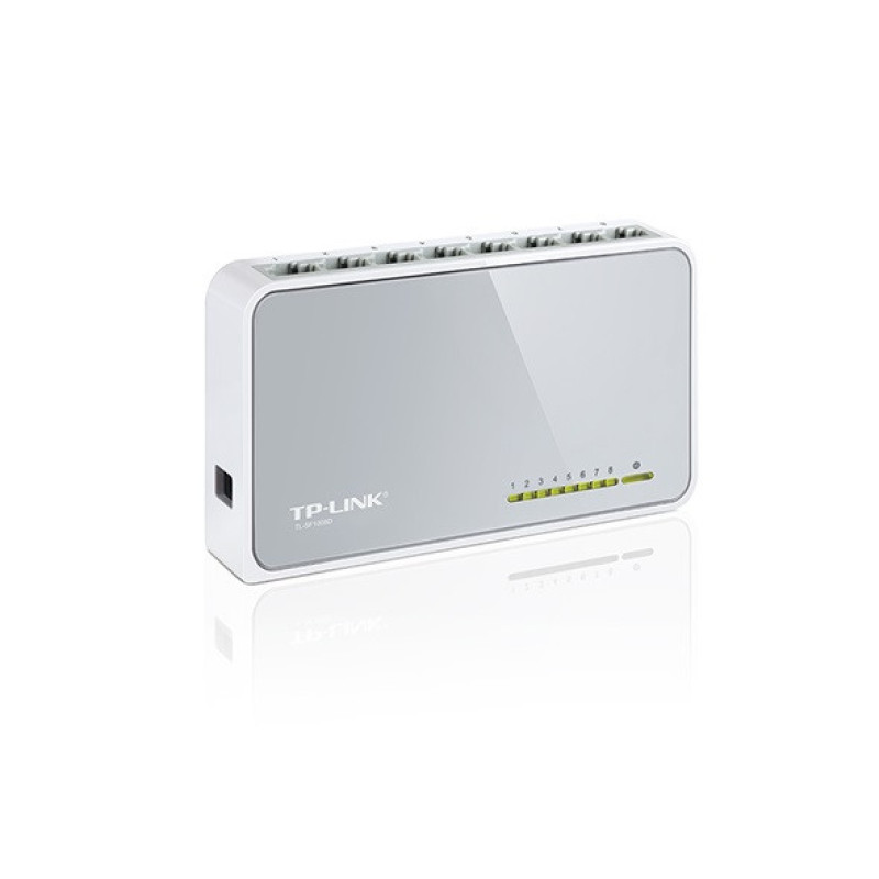 TP-Link Комутатор TL-SF1008D 8xFE некерований