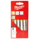 Milwaukee T101D jigsaw blade for wood, tooth pitch 4mm x 75mm, 5 pcs (4932274351)
