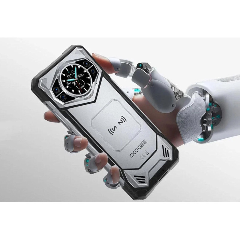 Doogee Смартфон S200 5G 6.72" 12/256ГБ, 2SIM, 10100мА•год, світло-сірий (6923740227824)