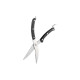 ARDESTO Kitchen Poultry Scissors Black Mars, 25.5cm, stainless steel, plastic, black (AR2125PB)