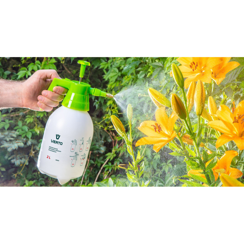 Verto Garden pneumatic sprayer, 2 l, 2.5 bar, 0.52 l/min (15G503)