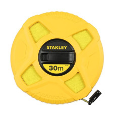 Stanley Рулетка Longtape Fiberglass, ударопрочный корпус из ABS-пластика, 30м х 12.7мм (0-34-297)